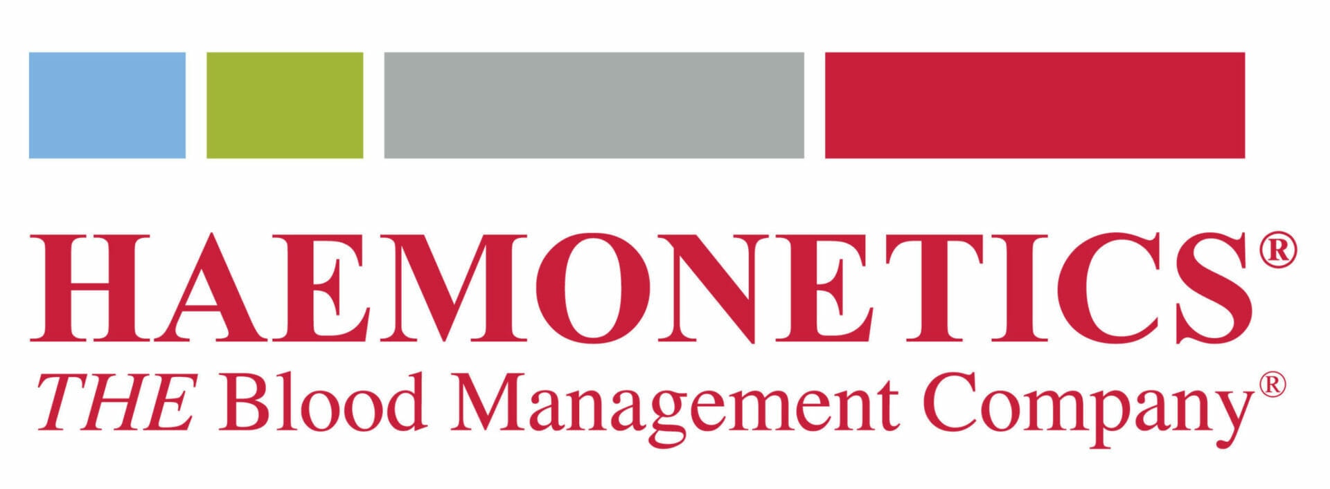 Haemometrics the blood management company logo.
