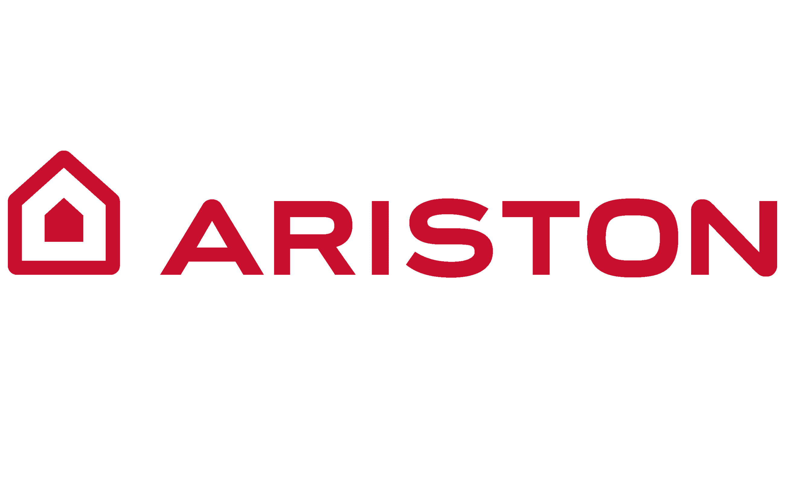 Ariston logo on a green background.