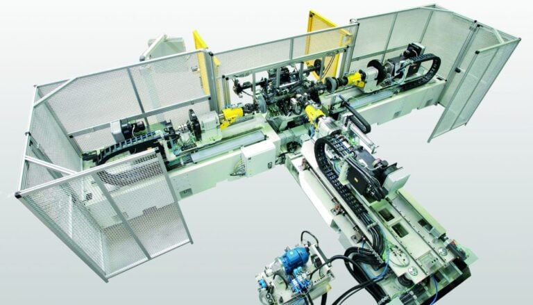 A machine with many machines.