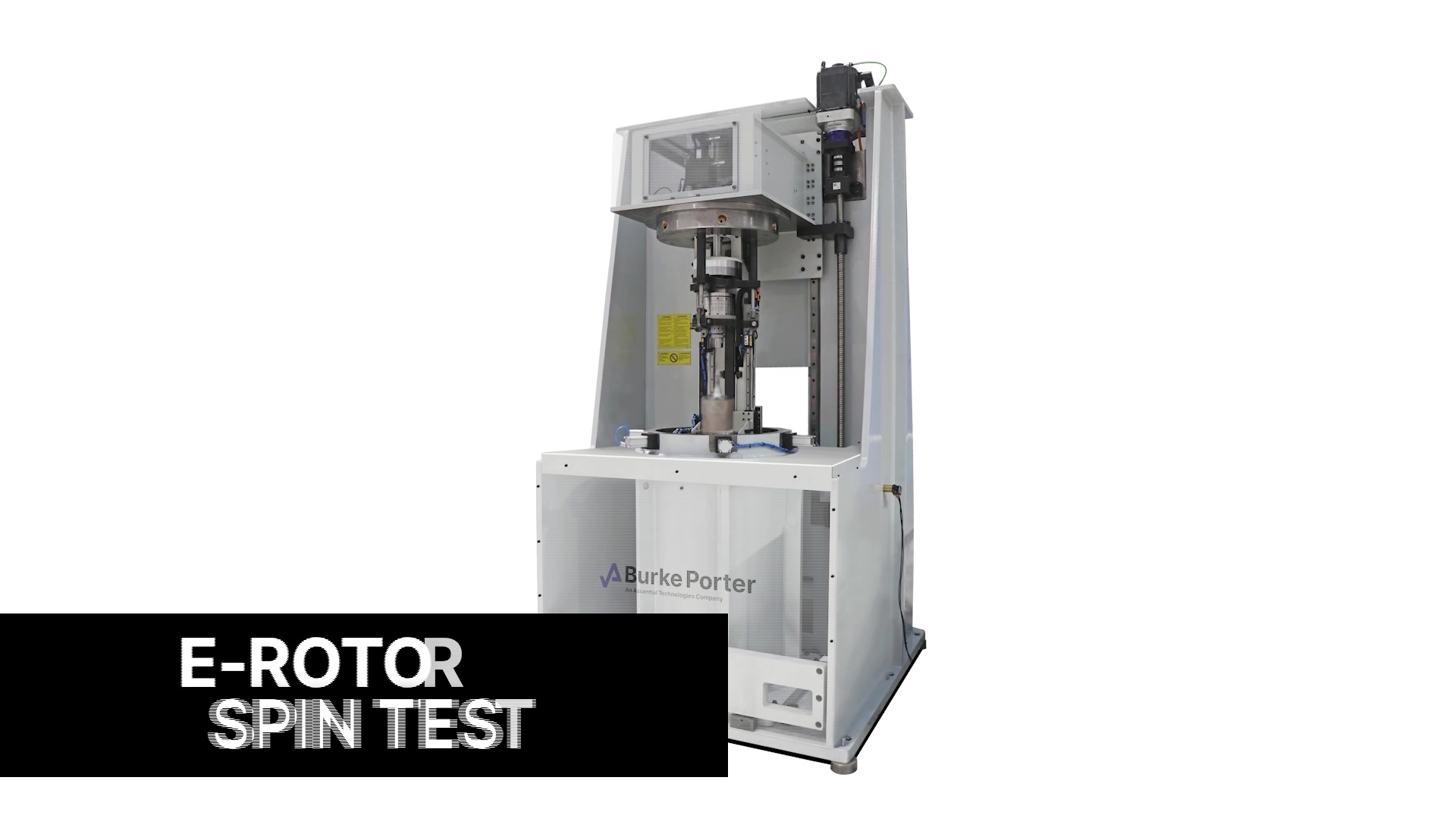Automotive e-rotor spin test station - Ascential Test & Measurement