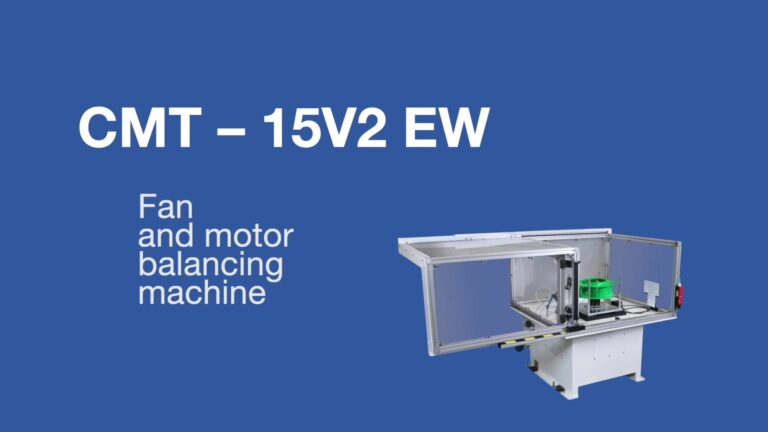 Standard 15V2EW machine with fan and motor balancing