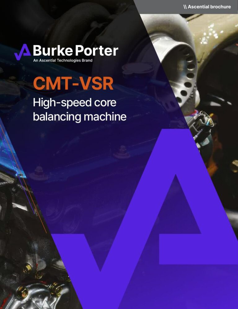 CMT-VSR High-Speed Core Balancing Machine