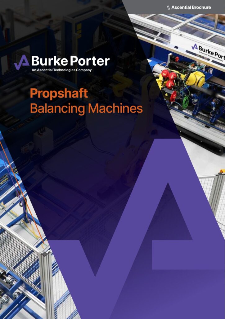 Automotive propshaft driveshaft balancing brochure