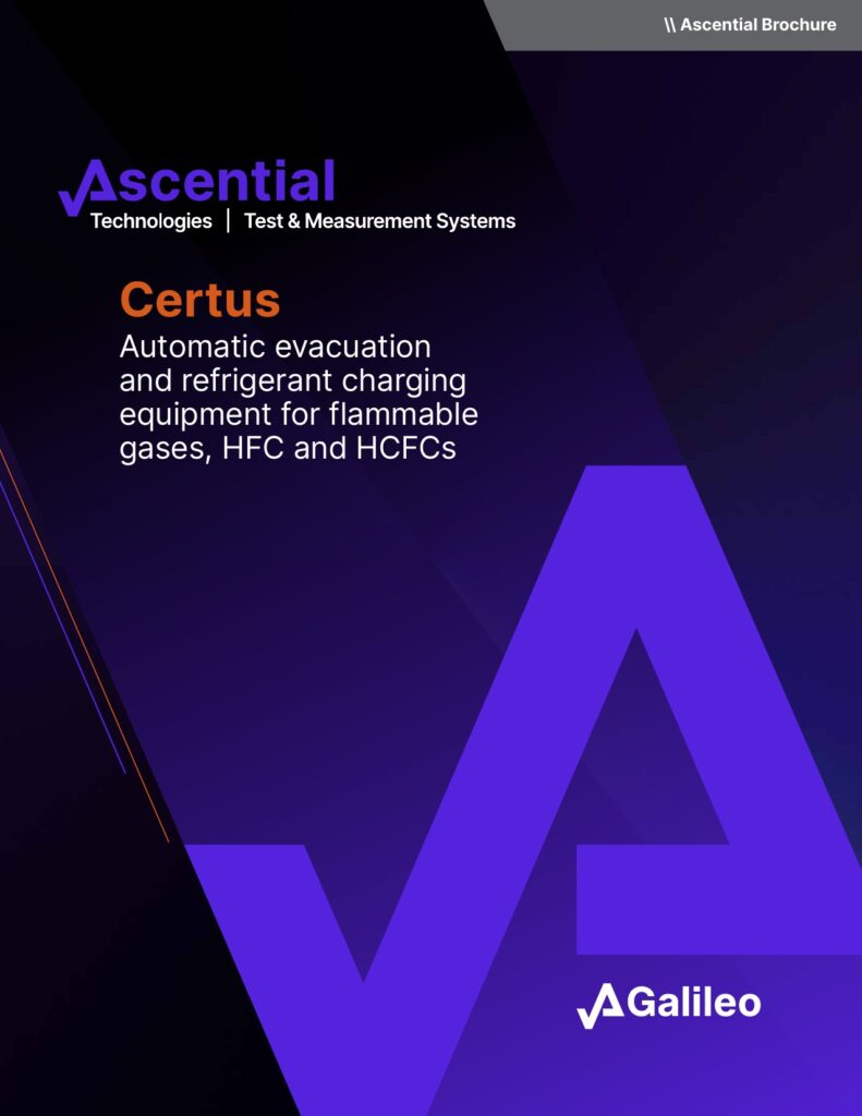 Certus Refrigerant Charging Brochure
