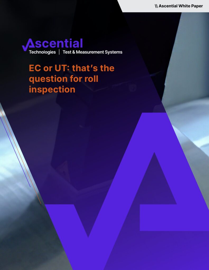 EC or UT: that’s the question for roll inspection