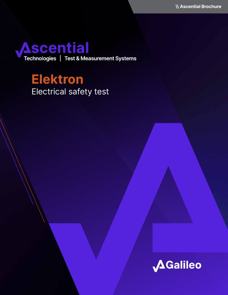 Elektron Electrical Testing Brochure